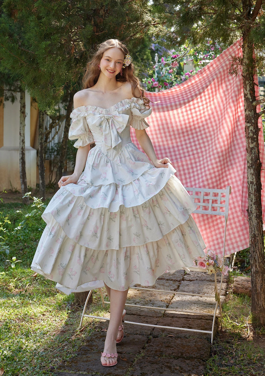 Mercan Adası Bloom Korse Elbisesi