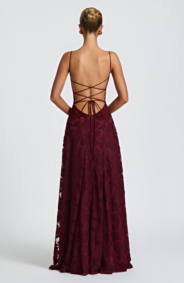 Dantelli Maxi Elbise
