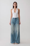 Rebekah Slinky Halter Body Beyaz