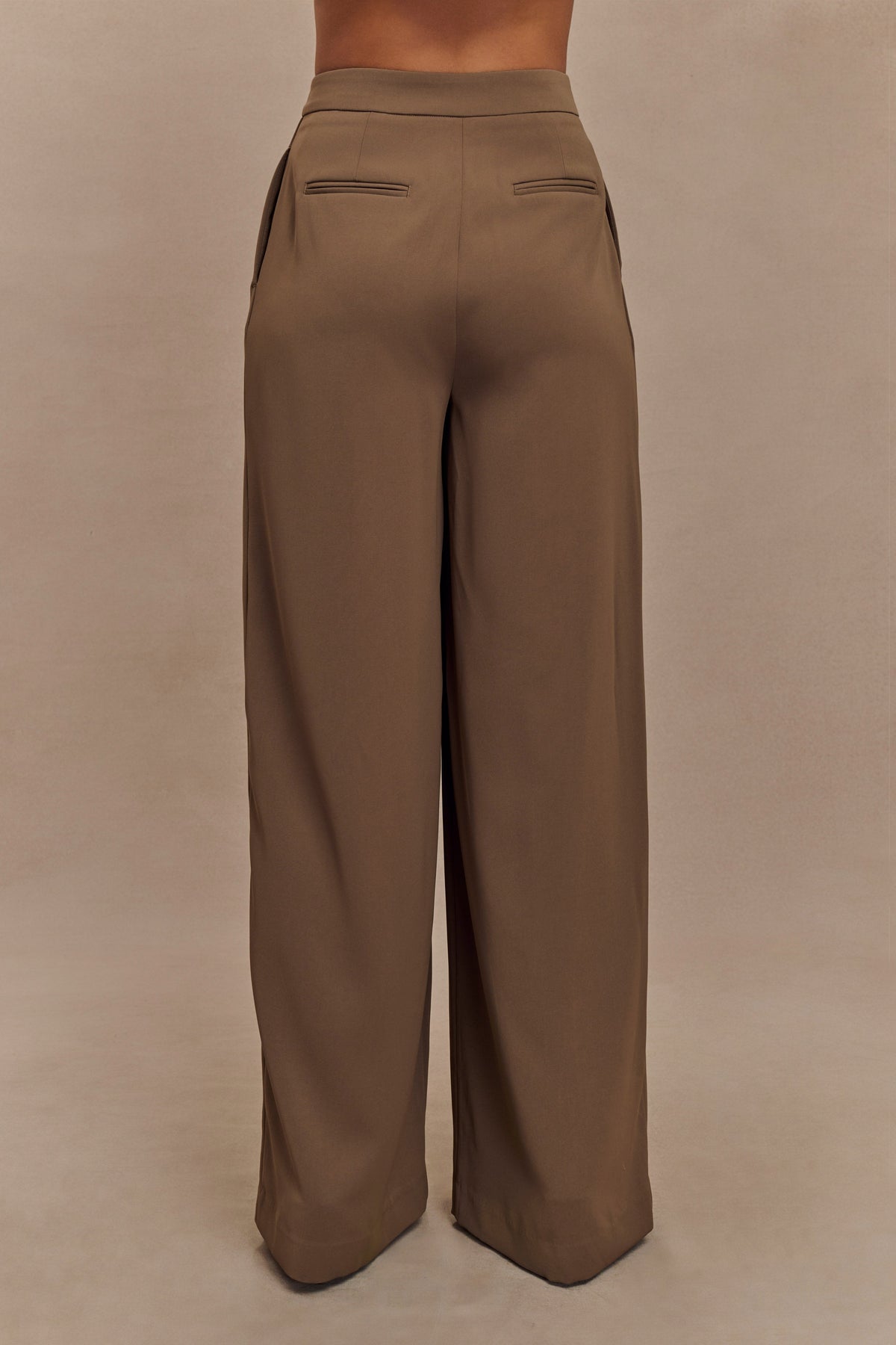 Faith Suiting Bol Paça Pantolon Cacao Kahve