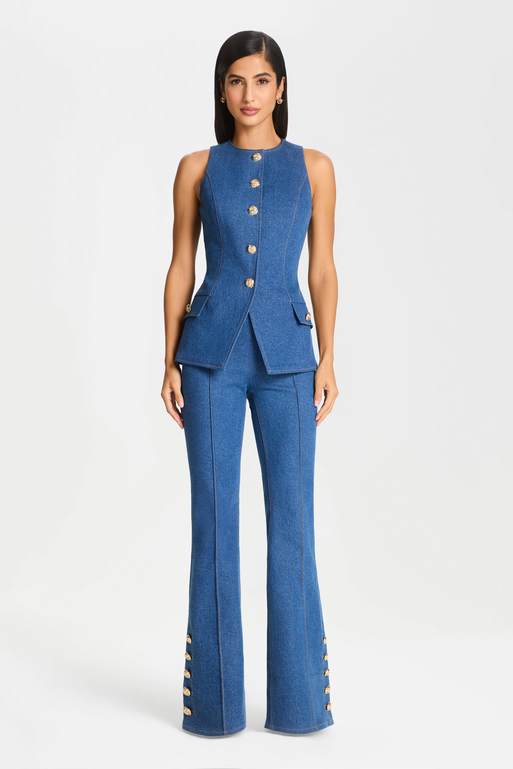 Nicole Denim Yelek