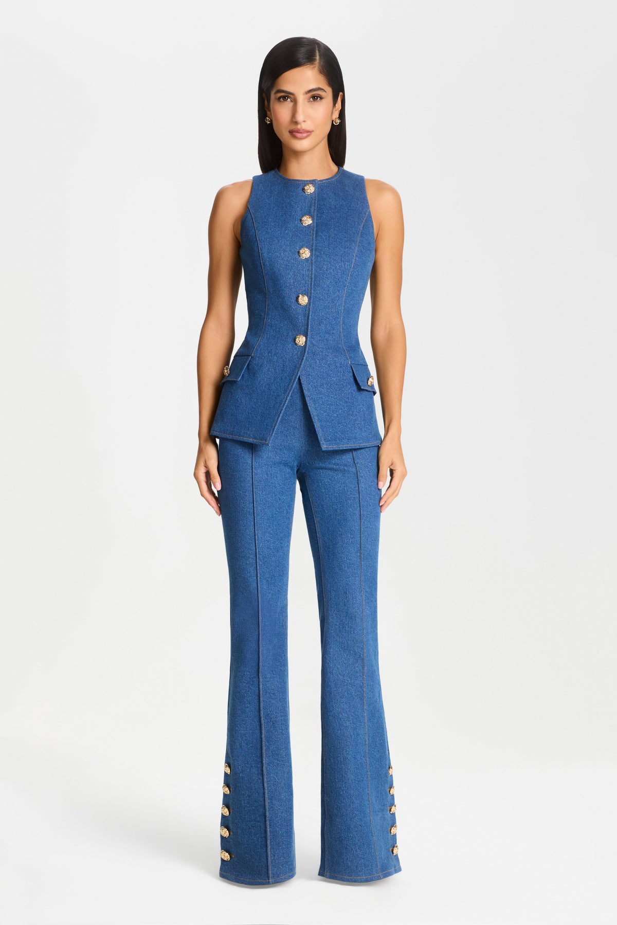 Nicole Denim Yelek