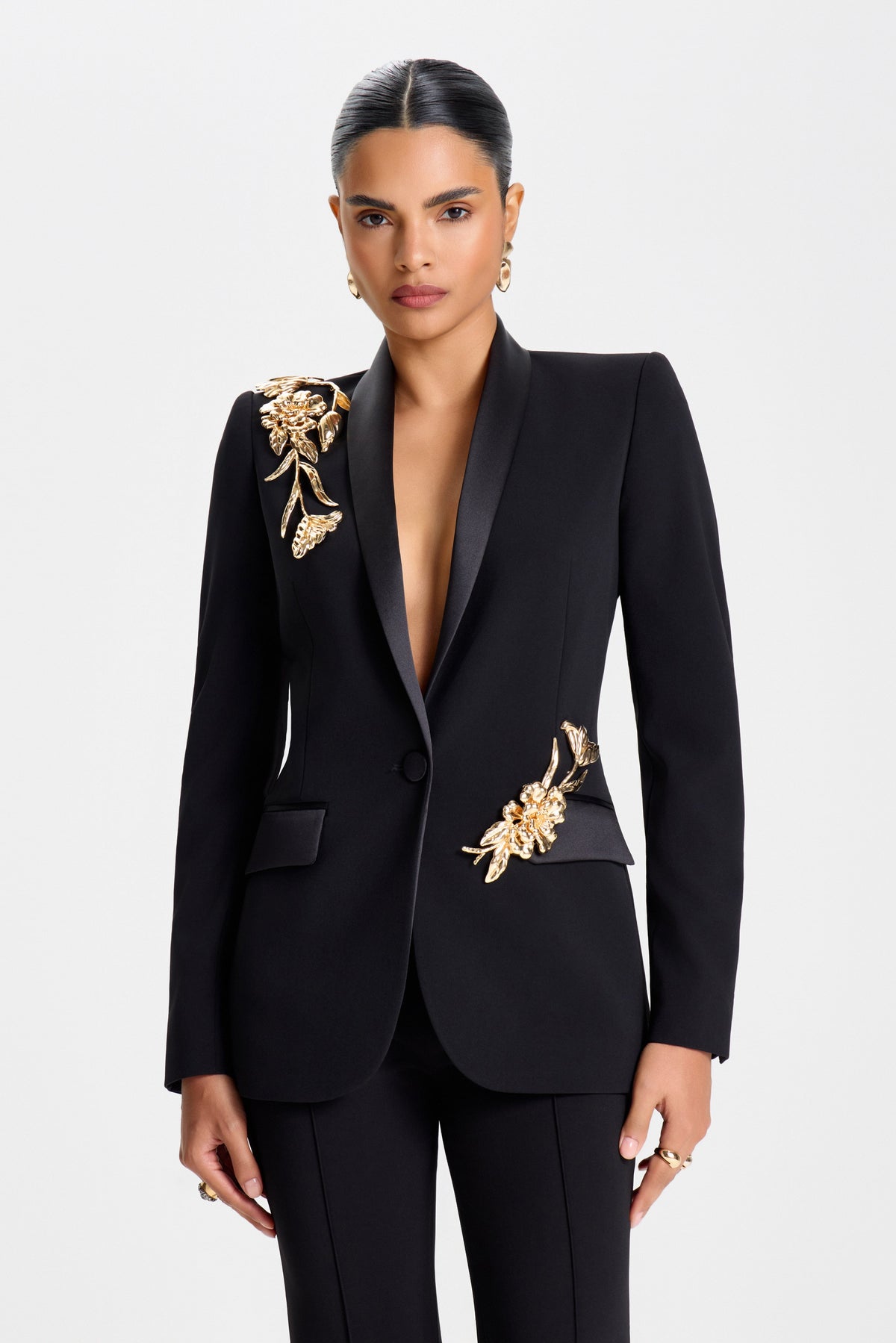 Riley Siyah Blazer