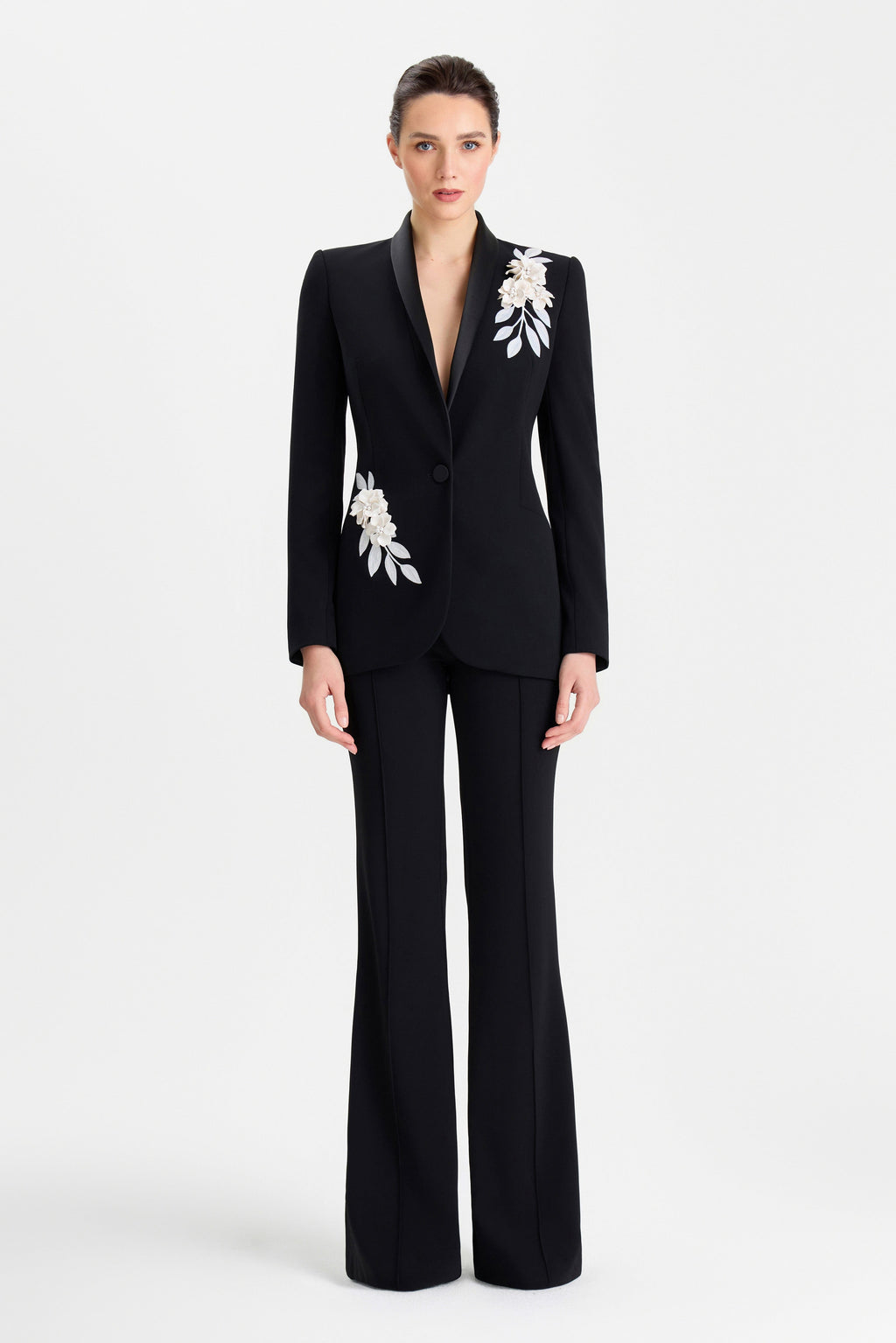 Alissa Siyah Beyaz Blazer