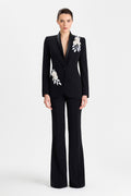 Alissa Siyah Beyaz Blazer