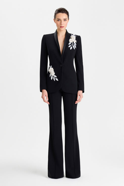 Alissa Siyah Beyaz Blazer
