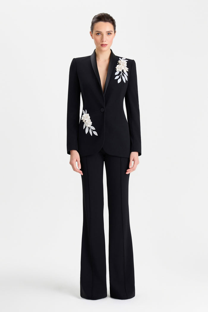 Alissa Siyah Beyaz Blazer