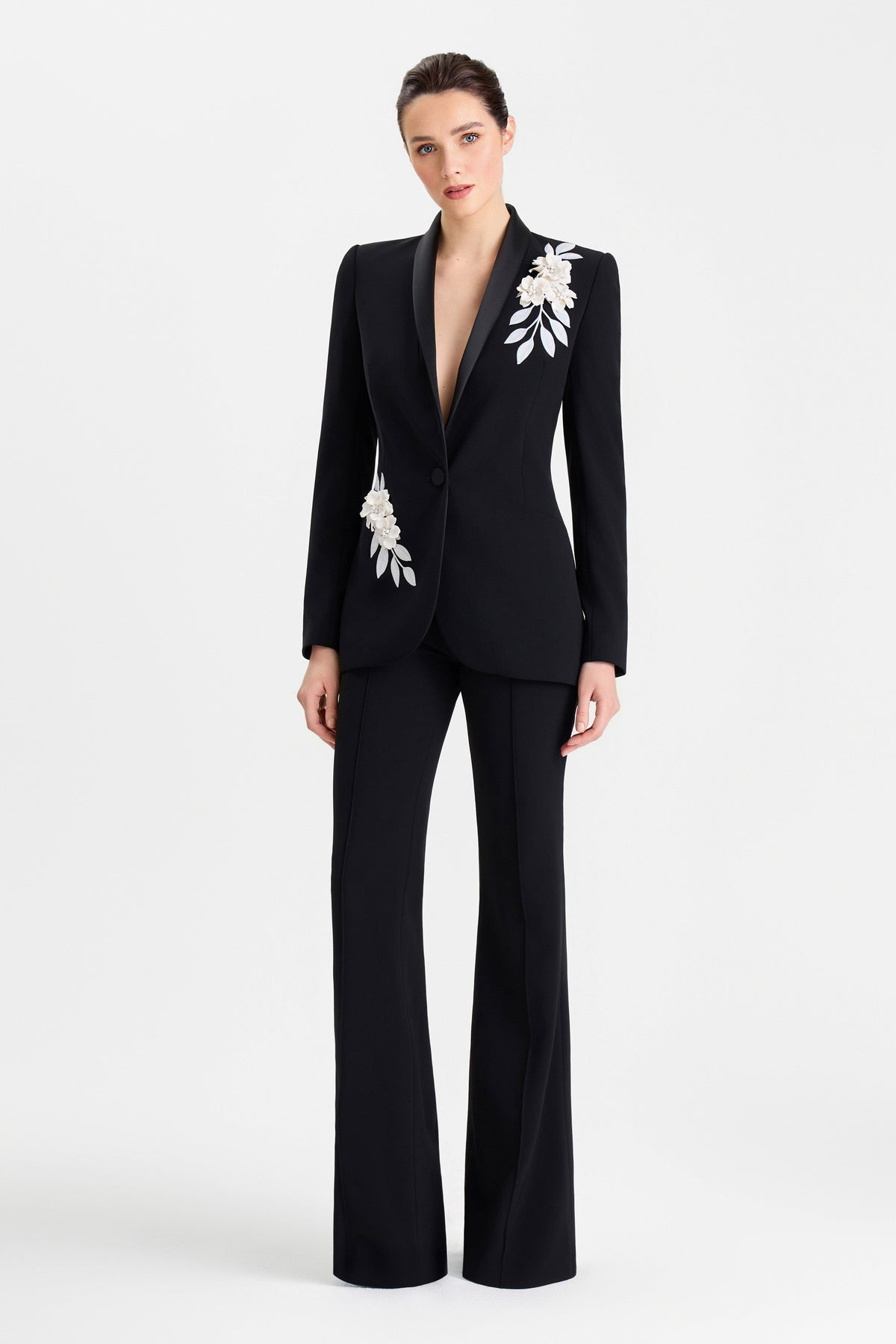 Alissa Siyah Beyaz Blazer