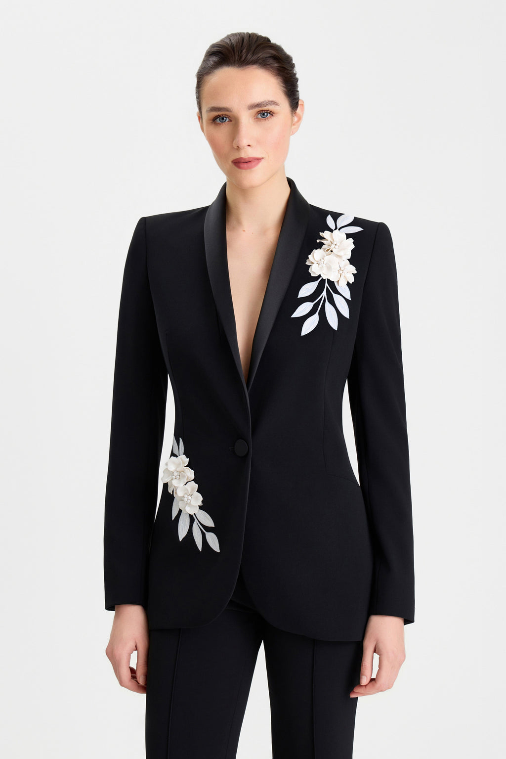 Alissa Siyah Beyaz Blazer