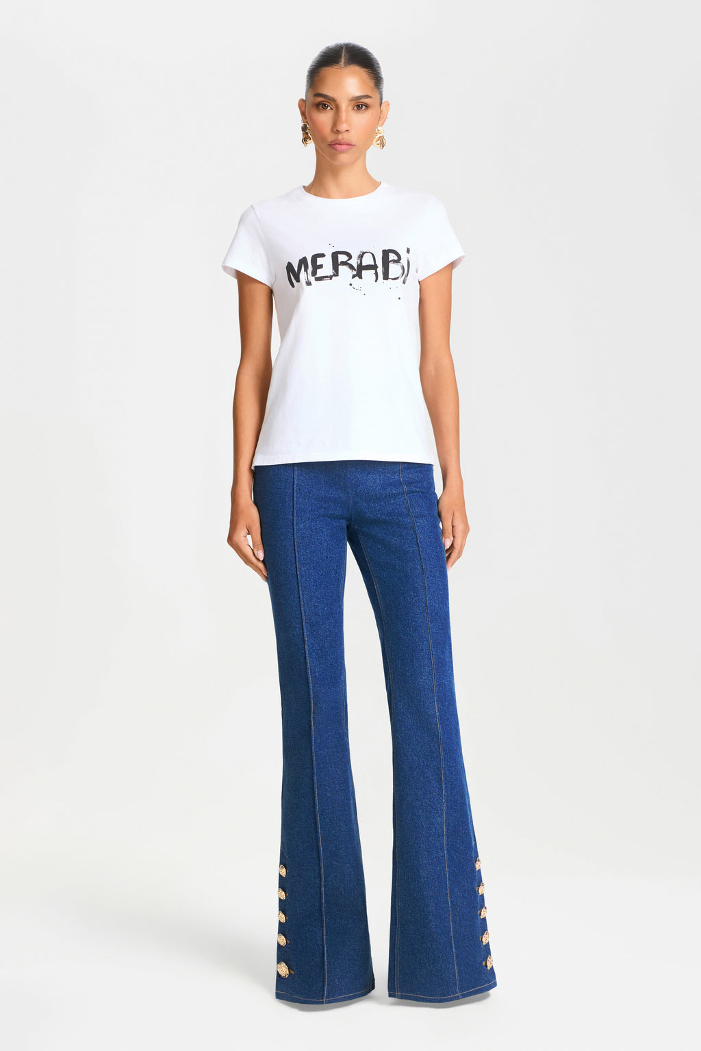 Kendra Koyu Denim Pantolon