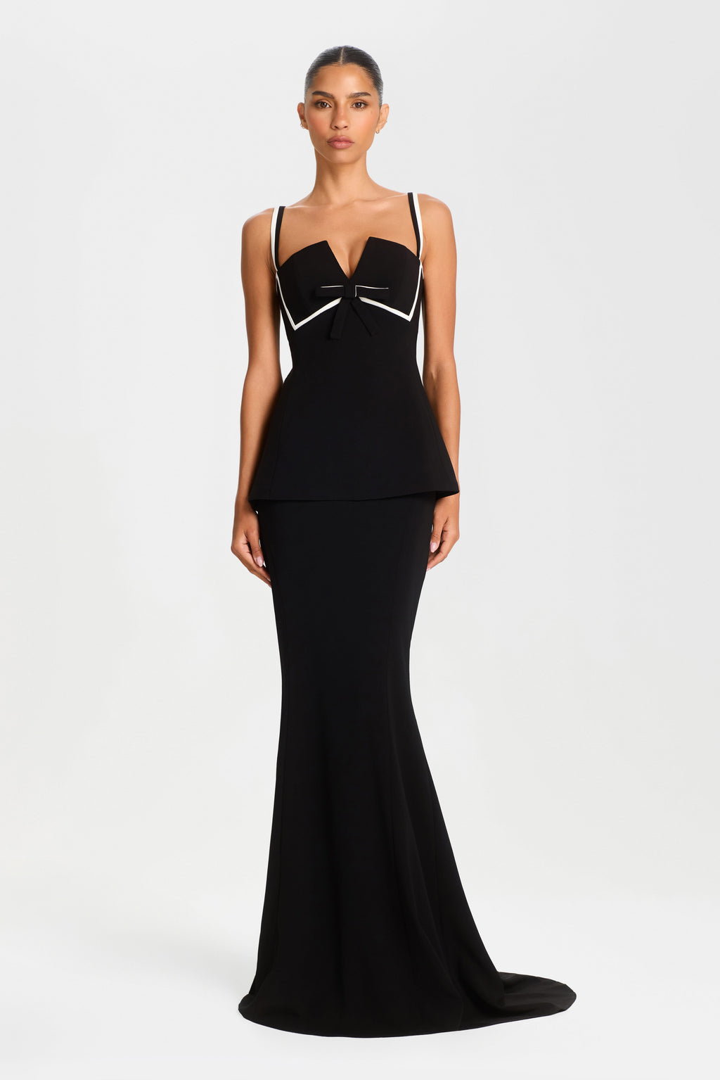 Carolina Siyah Maxi Etek