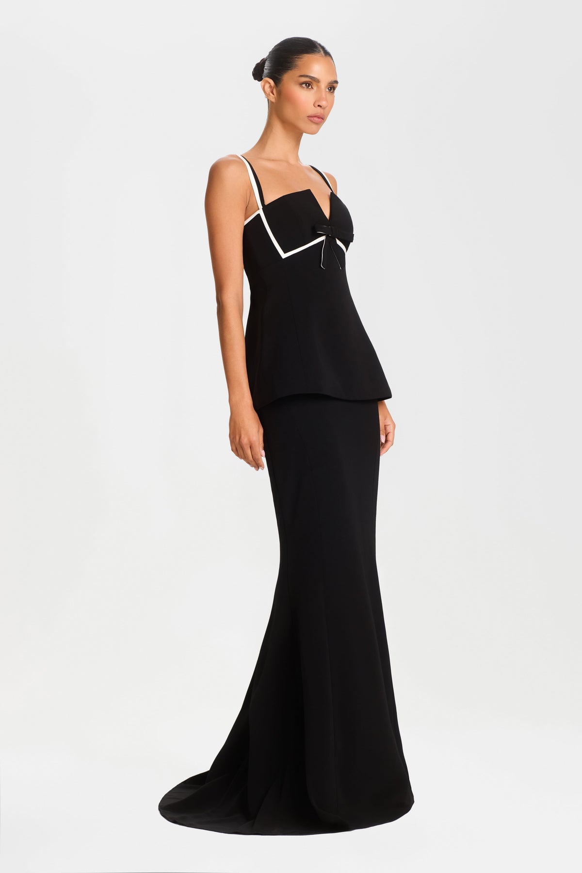 Carolina Siyah Maxi Etek