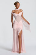 Alaia Maxi Elbise - Blush