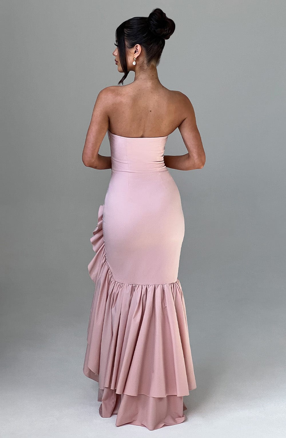 Angelina Maxi Elbisesi - Blush
