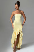 Angelina Maxi Elbisesi - Limon