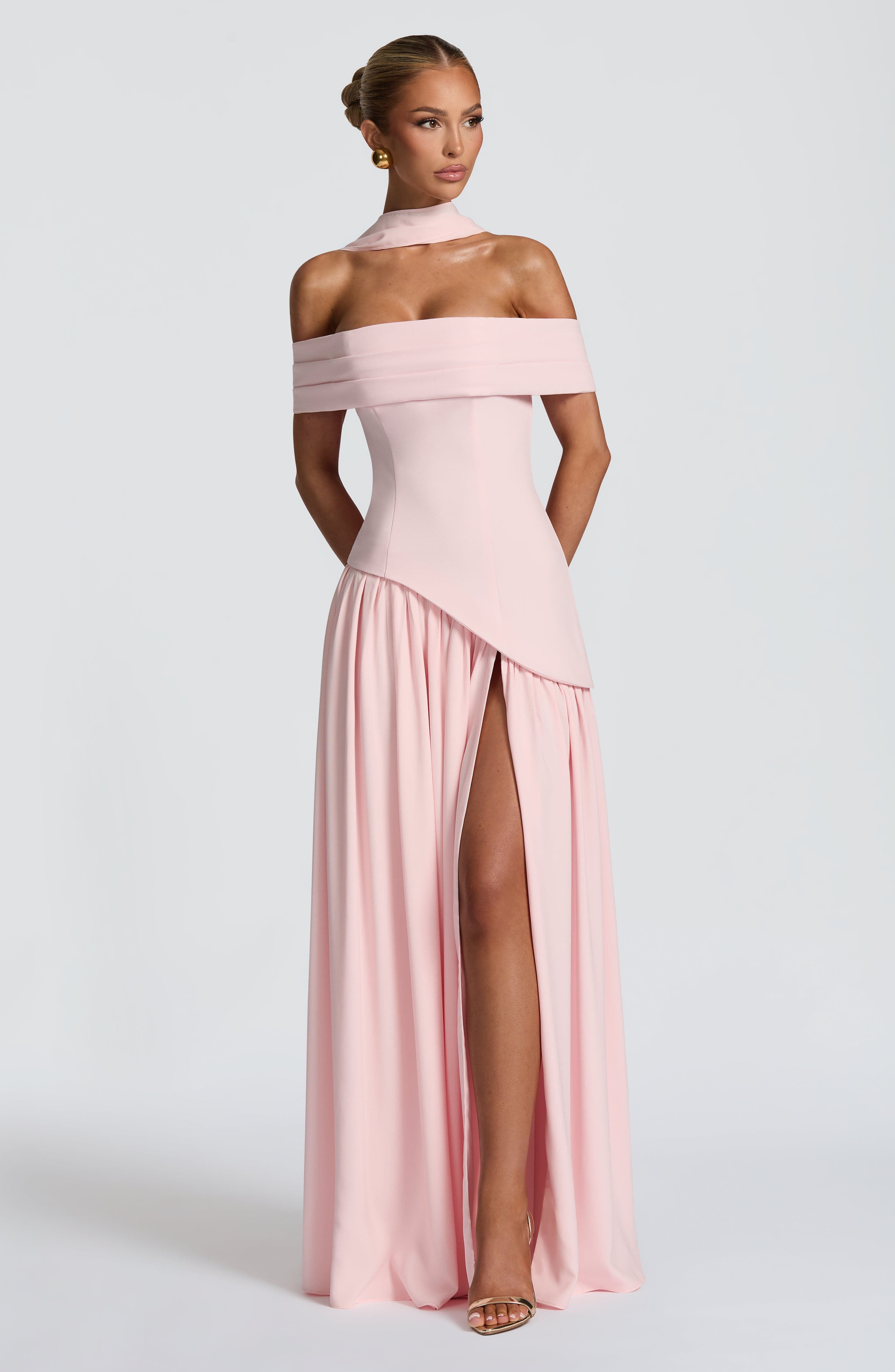 Delilah Maxi Elbisesi - Blush Rengi