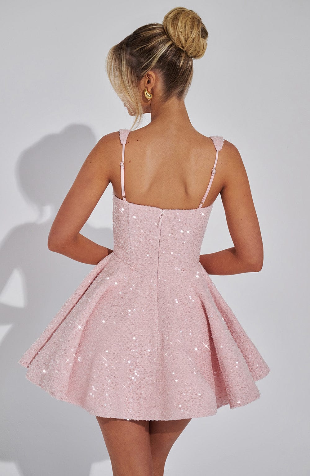 Dorothy Mini Elbise - Blush