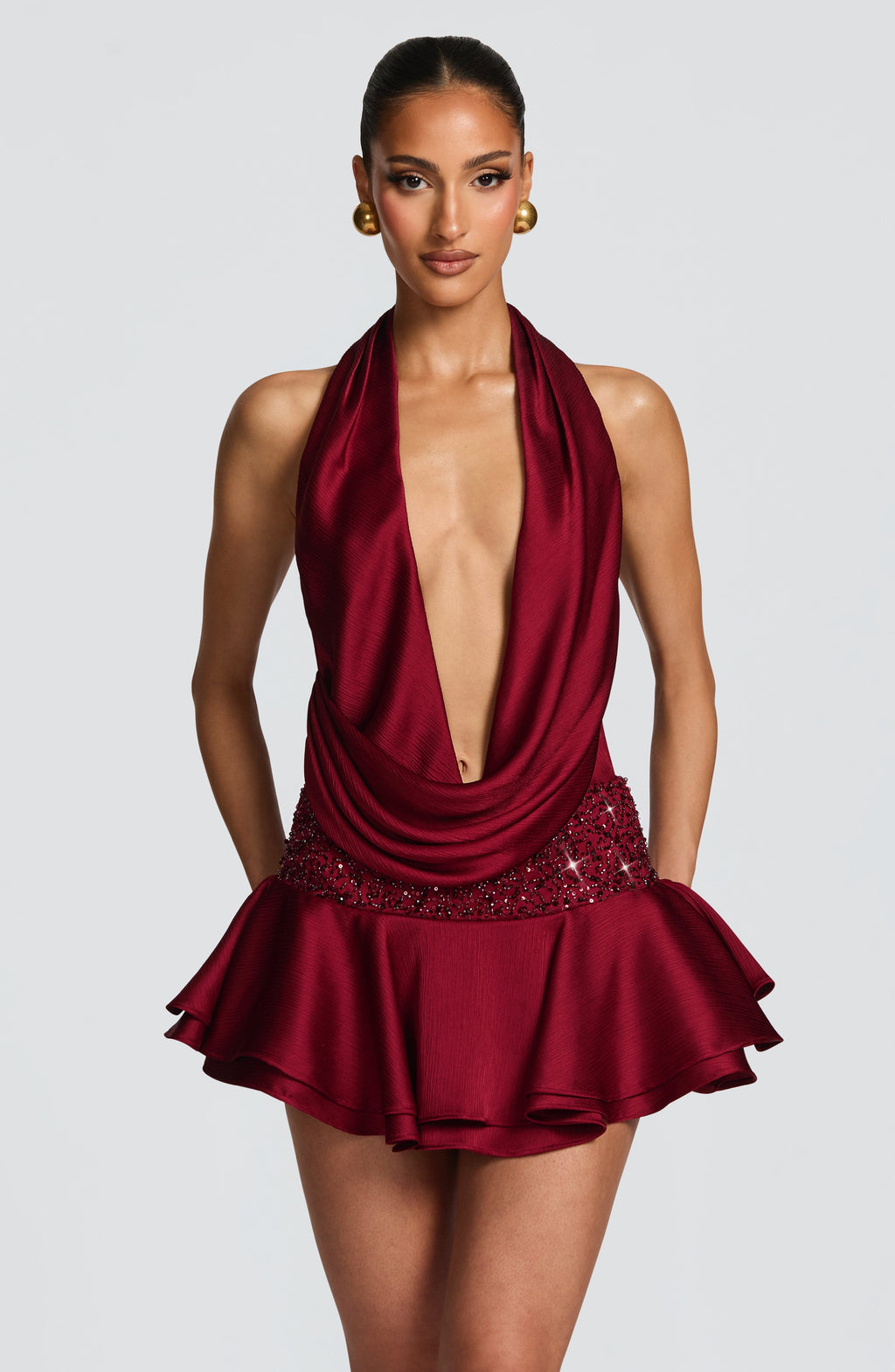 Eleni Body Bordo