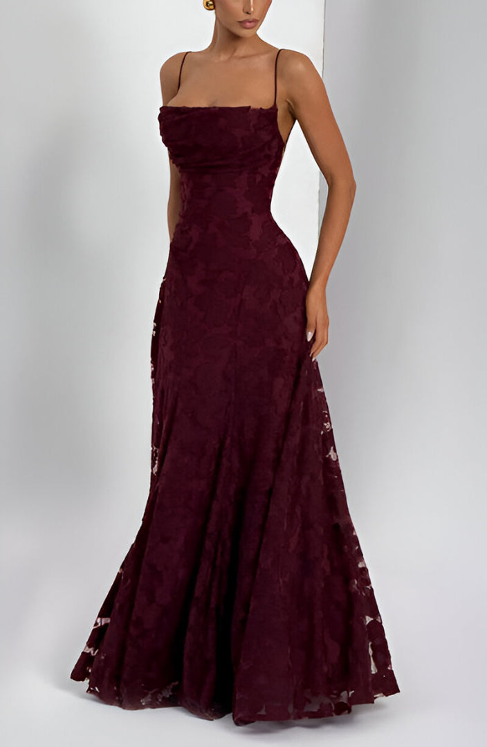 Dantelli Maxi Elbise