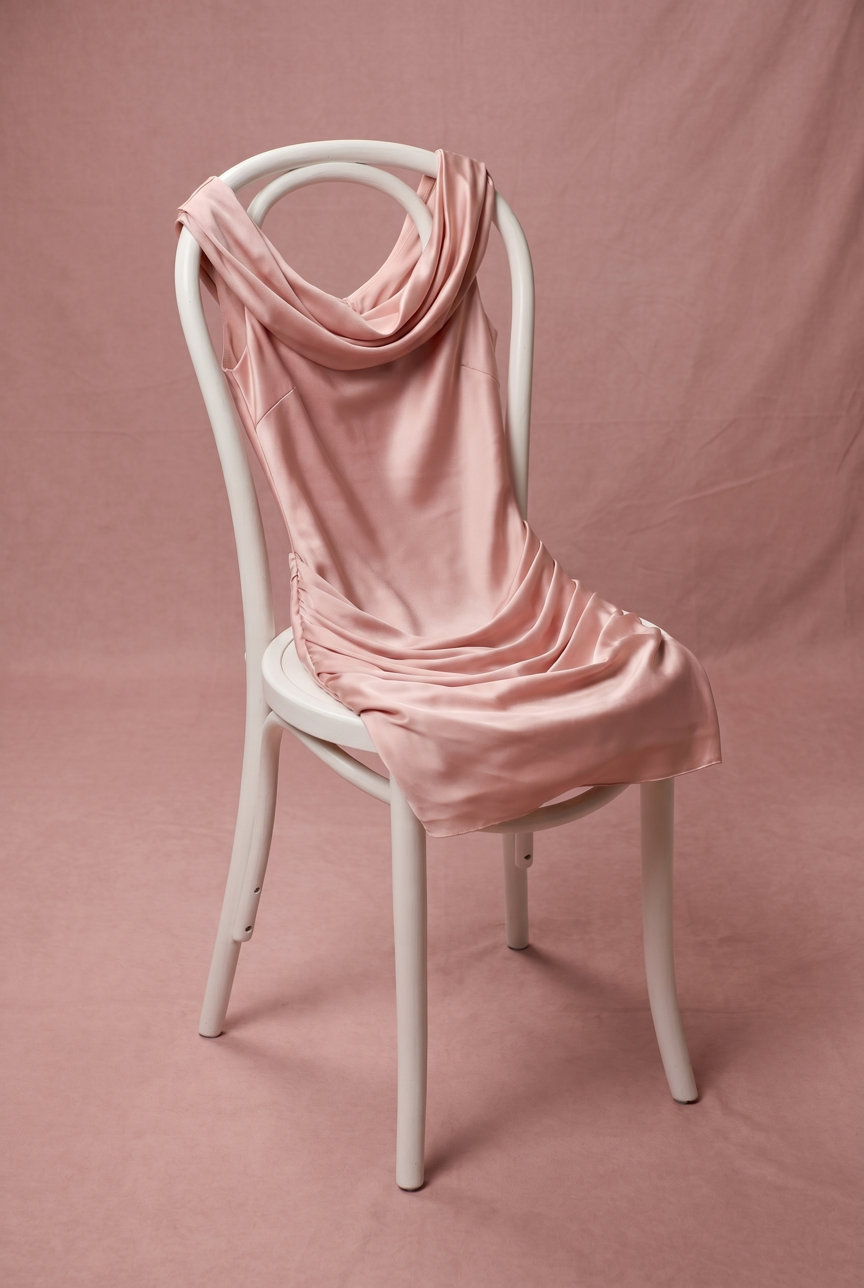 Blush Petal Mini Elbise