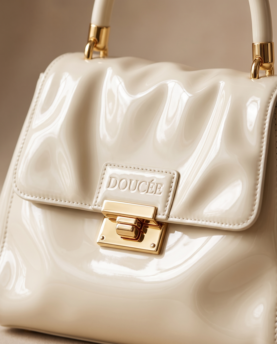 Doucée Signature Mini Çanta - logo detayı