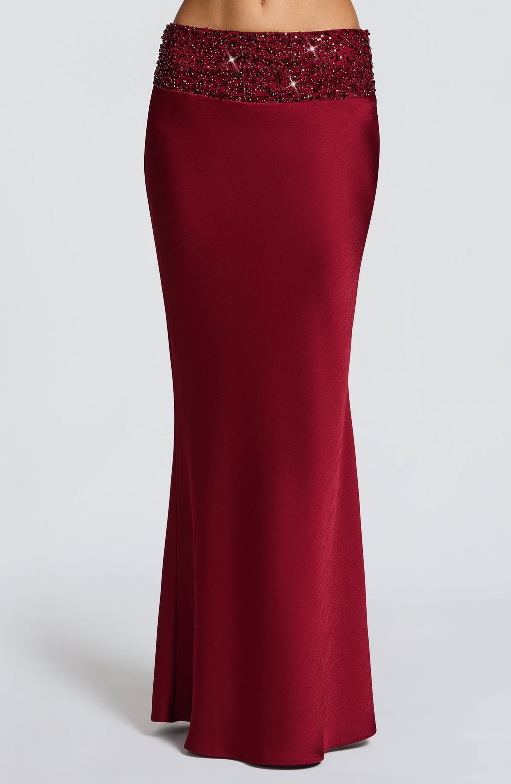 Ira Maxi Etek Bordo