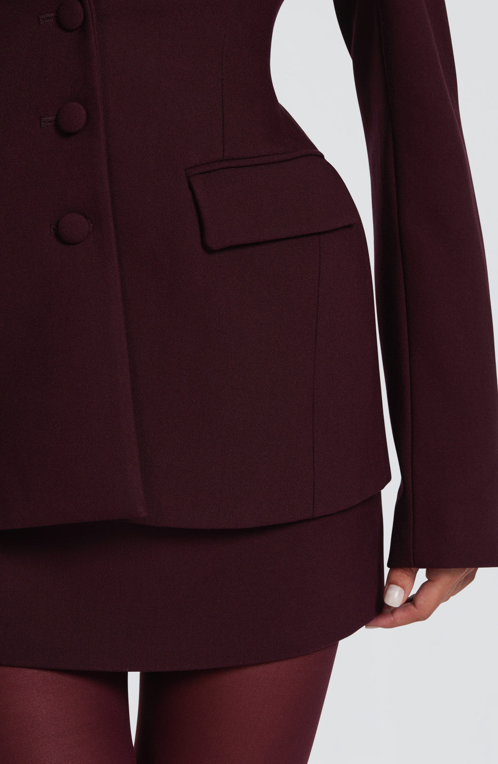 Rowena Blazer Mürdüm
